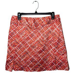⛳ Sport Haley Women’s Pleated Golf Skort - Size 6 - EUC - Red / multi-color ⛳